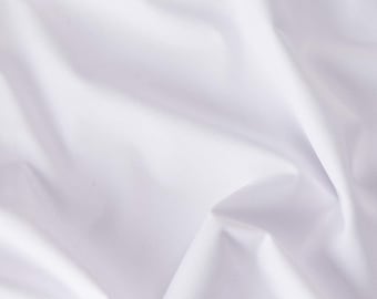 White - Babyville Boutique Laminated Waterproof Breathable PUL Diaper Fabric BTY