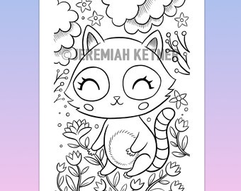 Trash Panda Coloring Page