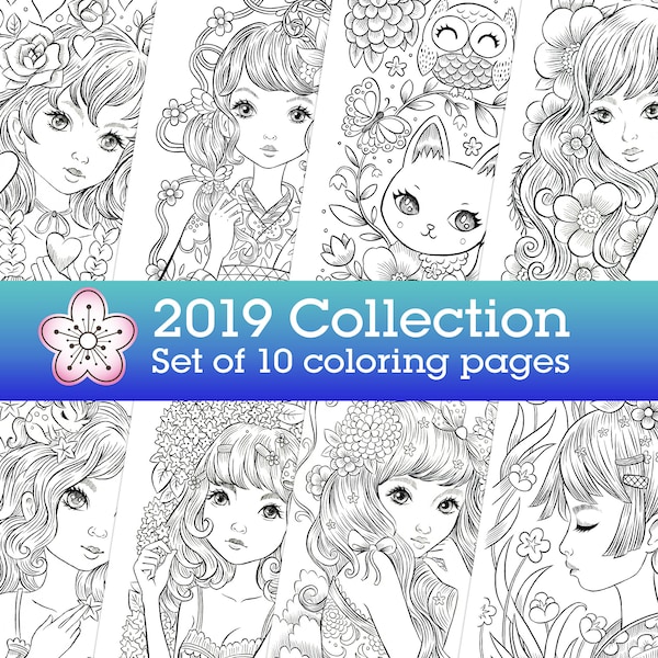 2019 Coloring Collection - Jeremiah Ketner