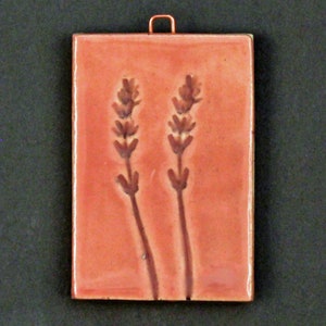 2"x3" Ceramic Tile- Lavender