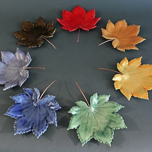 Vine Maple Ceramic Leaf Dish