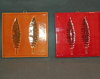 Deer Fern Hanging tile 4x4"