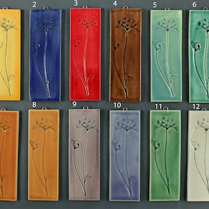 2&quot;x6&quot; Queen Anne&#39;s Lace Ceramic Tile