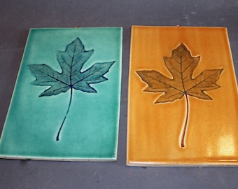 5x8" big leaf maple hanging tile