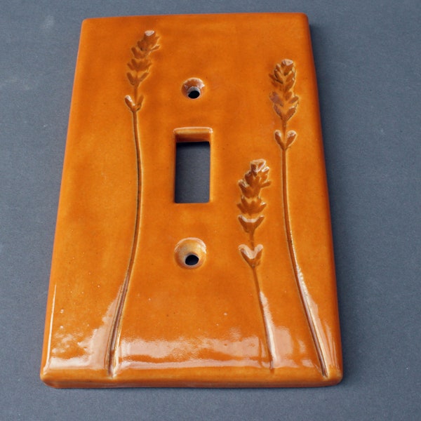 ceramic lightswitch cover- assorted designs