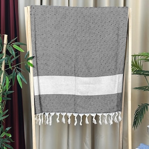 Turkish Beach Towel, Soft Cotton Towel, Peshtemal Towel, Bachelorette Favor, Quick Dry Towel, Turkish Bath Towel, Personalized, Organic