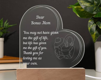 Gift for Bonus Mom | Birthday Gift for Bonus Mom | Mother's Day Gift for Bonus Mom