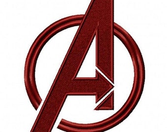 Avengers Logo Embroidery Design
