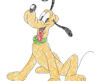 Pluto Digital Embroidery File
