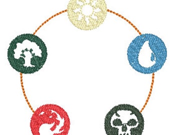 Magic Symbols Embroidery File