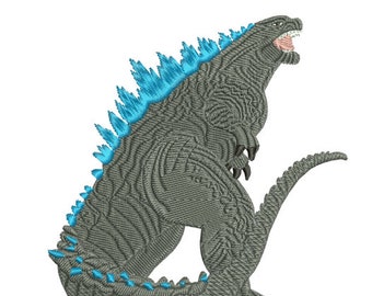 Godzilla Digital Embroidery File