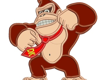 Donkey Kong Digital Embroidery File