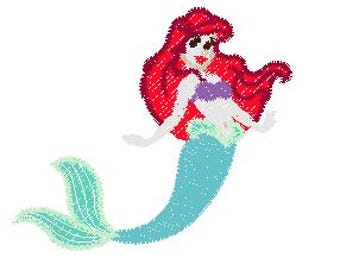 Ariel Digital Embroidery File