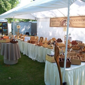 Vinyl Craft Show Banner - 1x8 Foot Banner for your Tent or Table