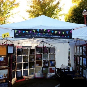 1x6 Foot Vinyl Banner for Craft Show Fair Trade Show Special Event Birthday Party