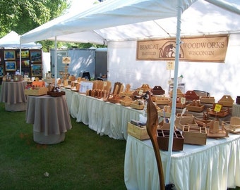 Vinyl Craft Show Banner - 1x8 Foot Banner for your Tent or Table