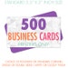 see more listings in the BUSINESS CARD PRINTING section