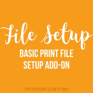 Module complémentaire de configuration de fichier de base pour les clients qui impriment des cartes de visite - Simple face