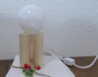 Mini Lamp - Hand Turned Wood - Box Elder