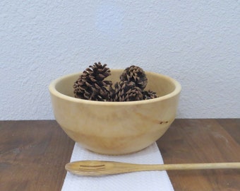 Large Wood Bowl - Box Elder - 2-1/2 Quarts