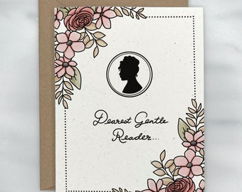 Lady Whistledown Bridgerton Greeting Card - For Birthday, Congratulations, Wedding, Graduation | Premium Textured, 100% Recycled, GIVES BACK