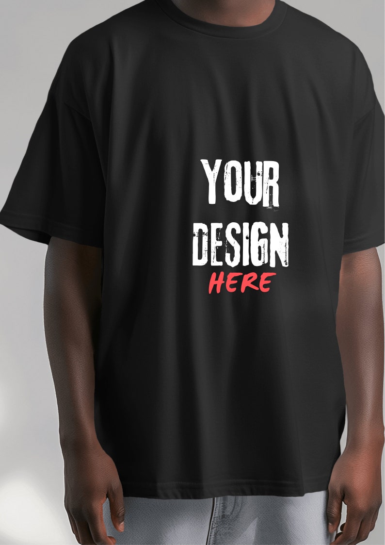Professional Canvas T-Shirt Mockup, Flat Lay Mockup Shirt, Clothing Design Mockup, Graphic Design Resource image 4