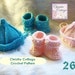 Fisherman Pixie Hat and Booties Crochet Pattern #266