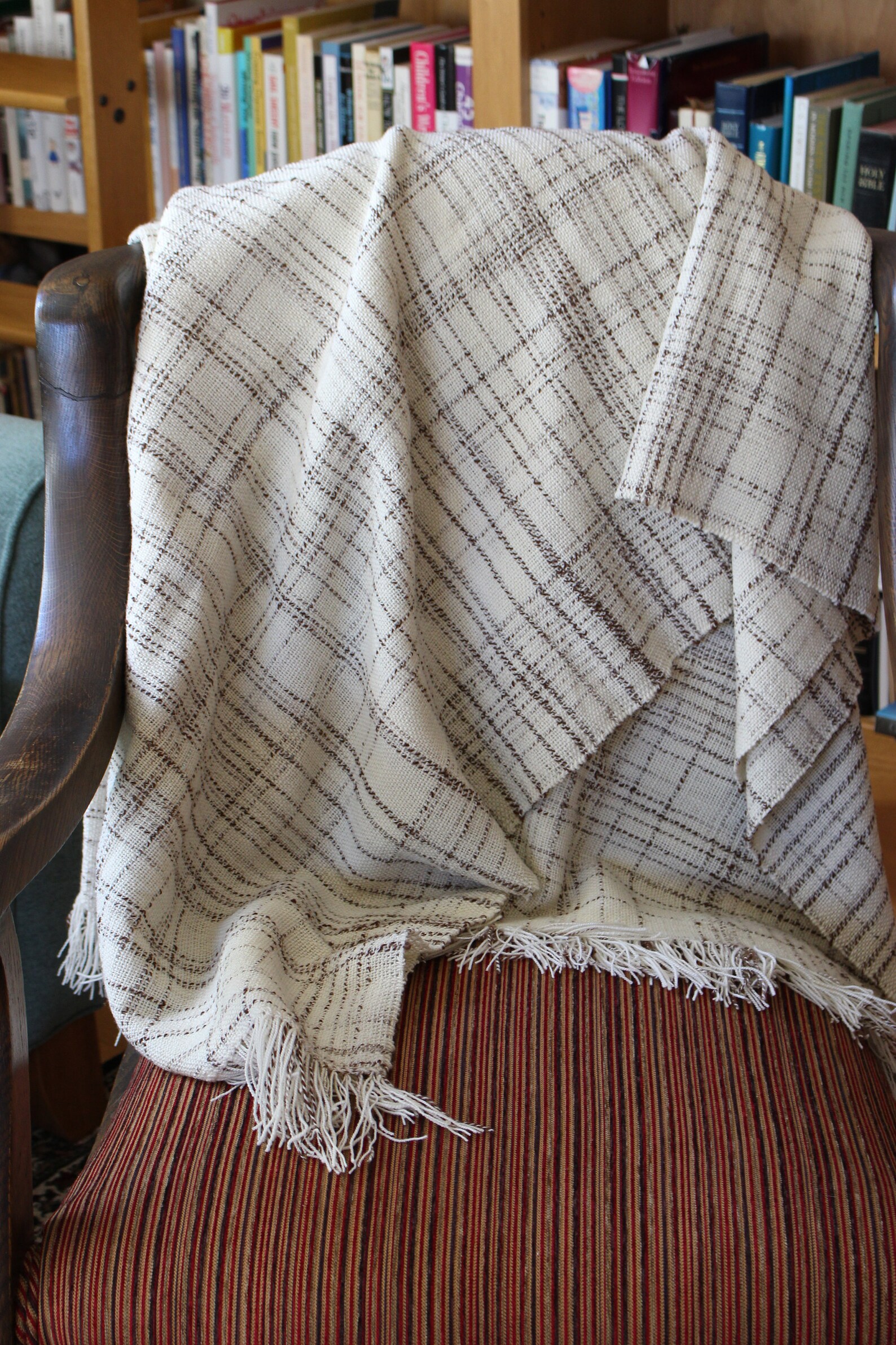 Couverture Tissée Au Métier