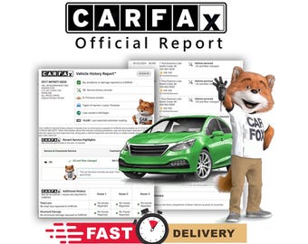 Carfax-rapport: volledig rapport voertuiggeschiedenis - VS en Canada,