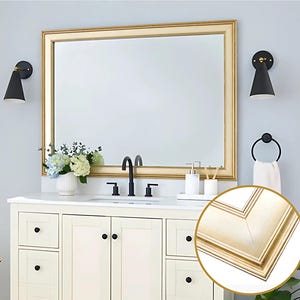 Kels Custom made mirror frame for existing mirror, personalised gift, wall art, home décor vintage custom frame, existing mirror frame