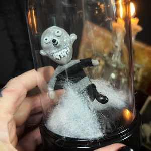 Spooky Sam , Sculpted Polymer Clay Figure.