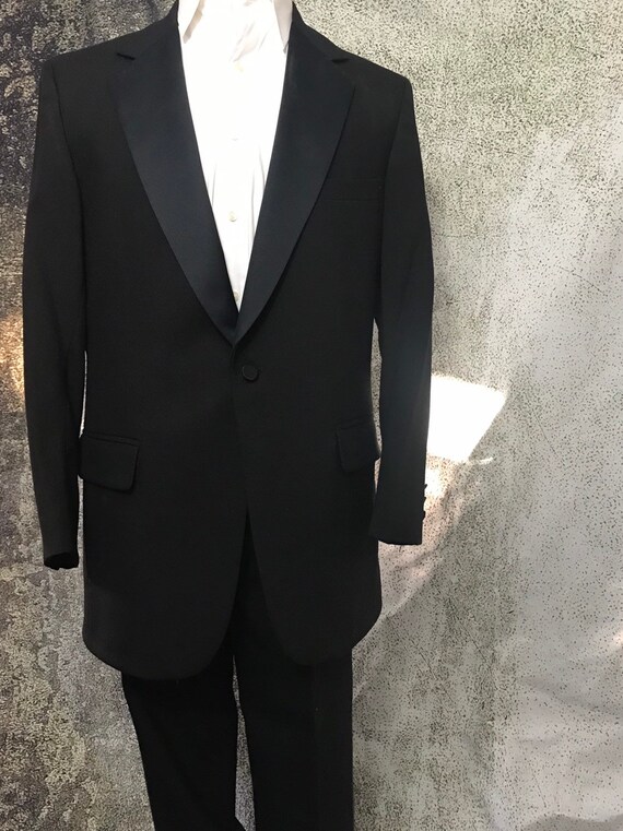 Mens Vintage Tuxedo Mens Tuxedo 42L Mens Lord West Tuxedo Etsy