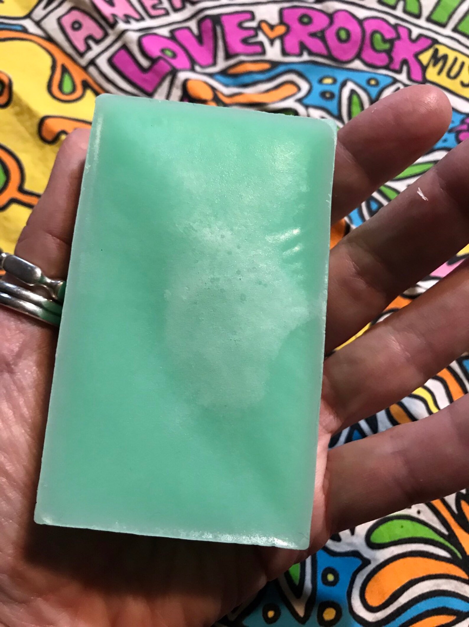 Pot Leaf Hand Poured Soap Green Soap Bar Soap Weed Etsy