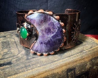 The Stevie -  handmade cuff bracelet