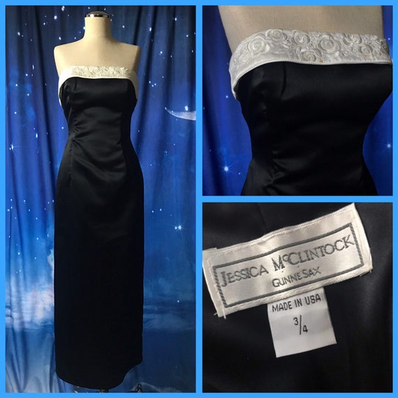 Vintage Prom Dress, Vintage Party Dress,Gunne Sax