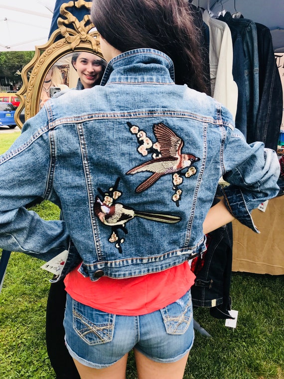 custom made denim jacket