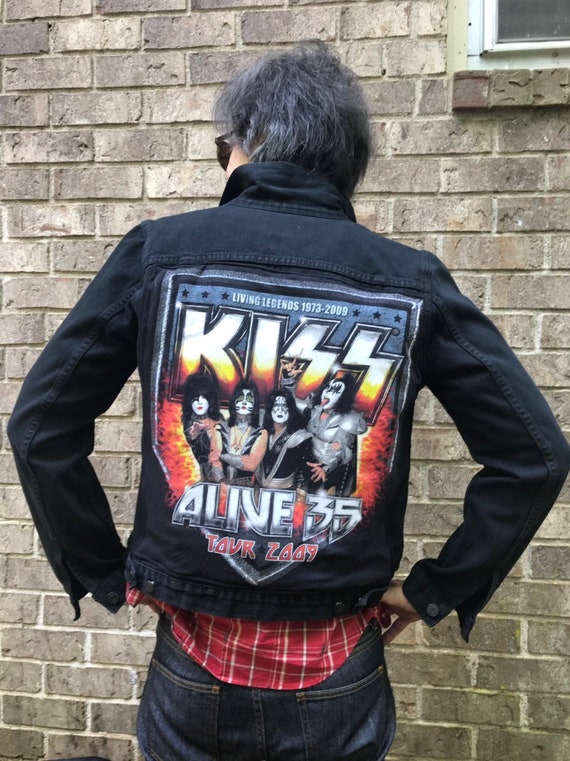 kiss jean jacket