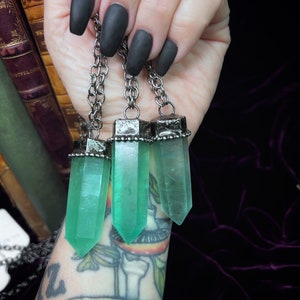 The Sea Witch Necklace, Fluorite