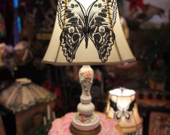 Boudoir Lamp , Custom Made Lamp