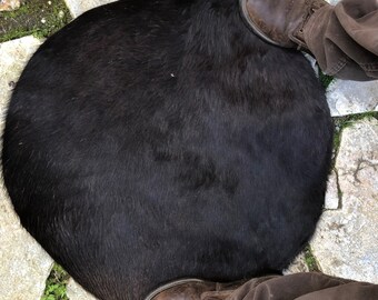 thin Horse skin with Hair 26inch 66cm  k  horse raw hide for shaman drum , medicine drum horse rawhide