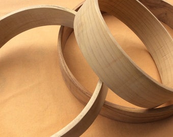 Big mulberry wood Rings 14-18 inch for frame drums. Drum shells. Drum hoops. Shaman drum ring