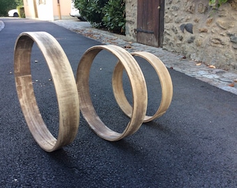 Big mango  wood Rings for frame drums. Sizes 14,16 ,18 inch and 20 inch