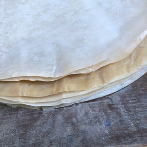 Thin white goat  skin parchment; 22inch 54cm for  hand drum and  snare drums and Sansula