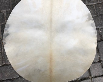 Elk skin 32inch  moose skin for shaman drum, 82cm. Medicine drum skin. wapiti Raw hide