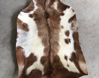 Full  extra large Goat skin with hair for shaman drum or drums  or  frame drums. Raw hide