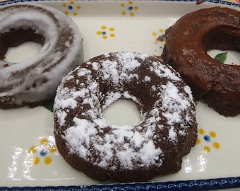 Protein Donuts, Grain Free, Gluten Free, Chocolate, Vegan, Dairy Free, Collagen, Egg Free, Fitness Snack, Anabolic, Sugar Free, Low Carb