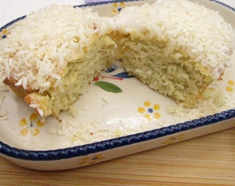 KETO Coconut Cake, Fruit Flavors, Gluten Free, Dairy Free, Sugar Free, Low Carb, Nut Free, Graduation Dessert, Grain Free, Birthday Gifts