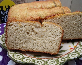 Gluten Free SCD Bread, Dairy Free, Grain Free, Low Carb, KETO, Paleo, Specific Carbohydrate Plan, Protein Bread, Clean Eating snacks, July 4