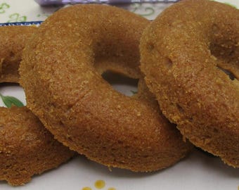 AIP Paleo Donuts, Maple Sugar, Grain Free, Gluten Free, Dairy Free, Vegan, Low FODMAP, Low Sugar, Birthday Gifts, Autoimmune Protocol snack