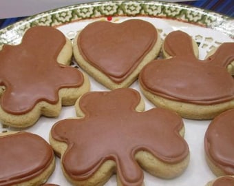 Gluten Free Iced Sugar Cookies, Smores Chocolate, Dairy Free, Vegan, Egg Free, Nut Free, Birthday Gifts, End of year party, Camping snacks